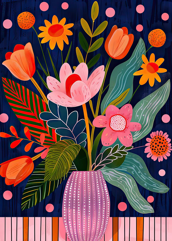 Colorful Flower Bouquet