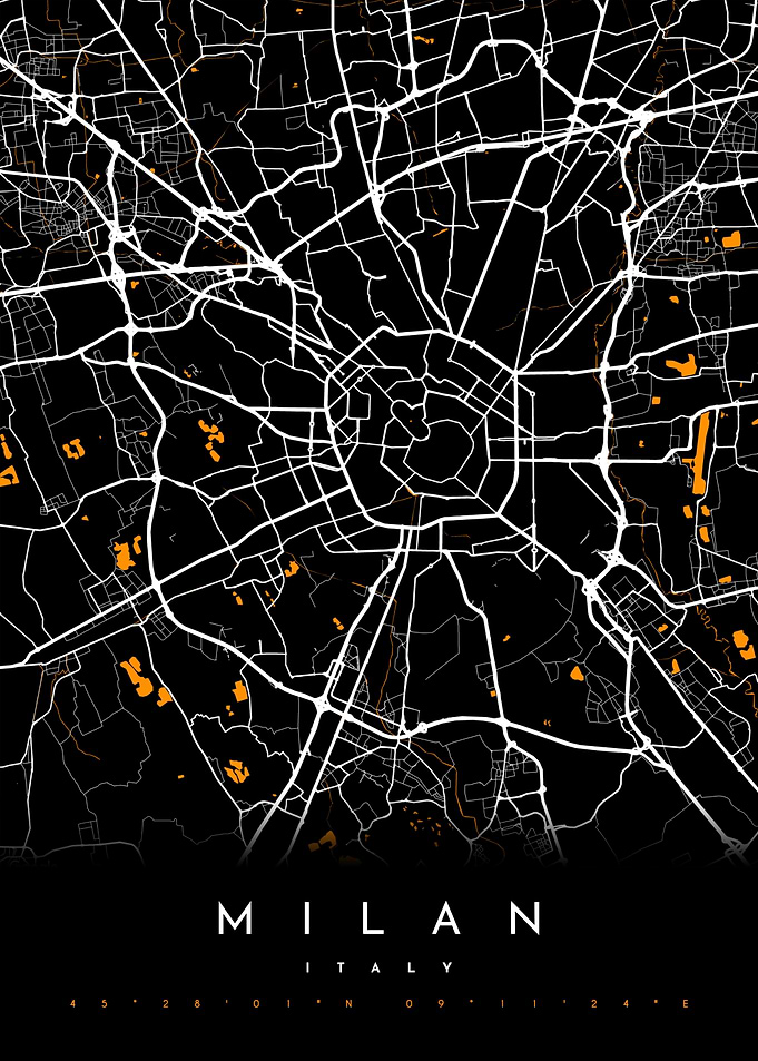 Milan Map