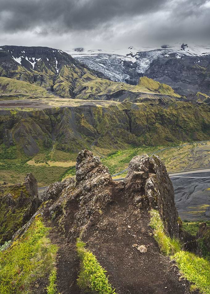 Icelandic scenic landscape