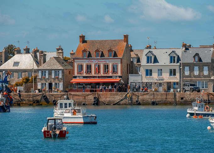 Port of Barfleur Normandy