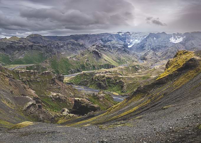 Scenic Glacier View