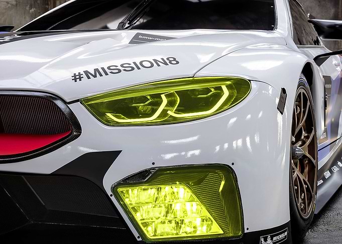 BMW M8 GTE Headlight