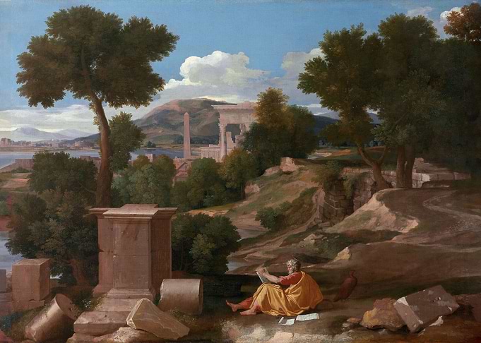 Landscape with Saint John