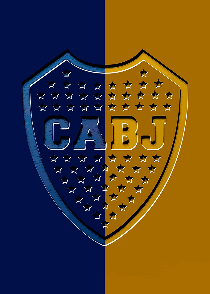 Boca Juniors Logo Flag