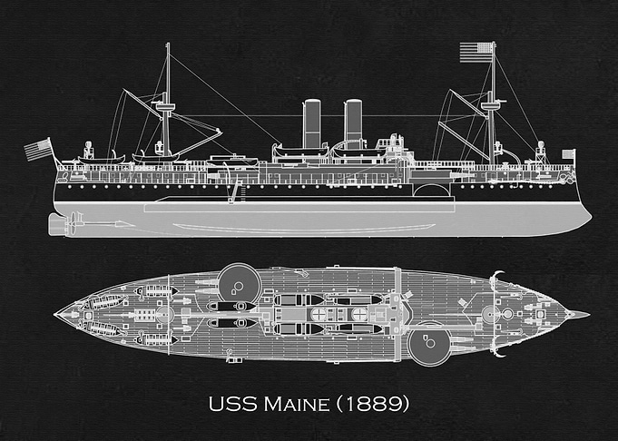 USS Maine 1889