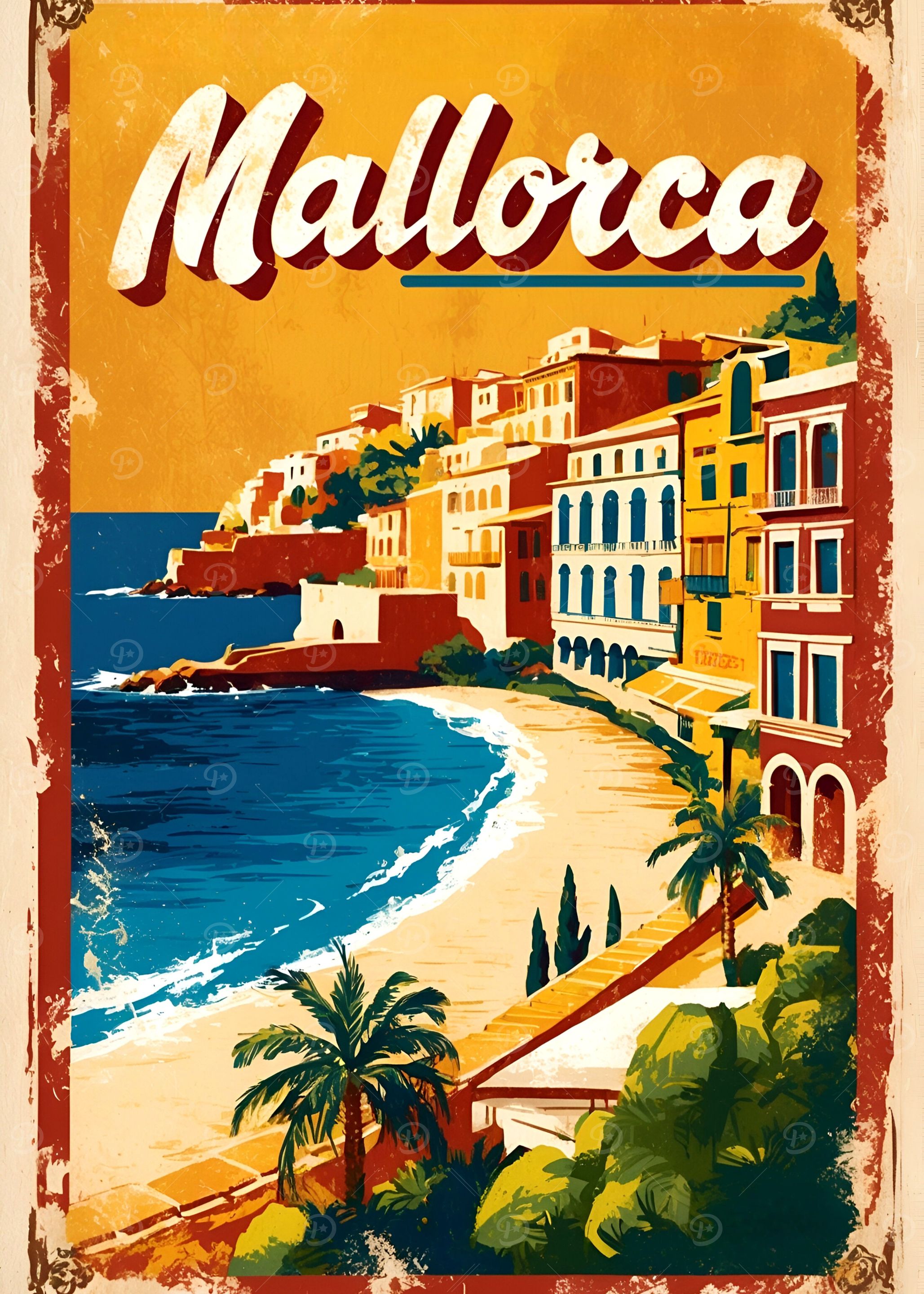 Mallorca Art Print