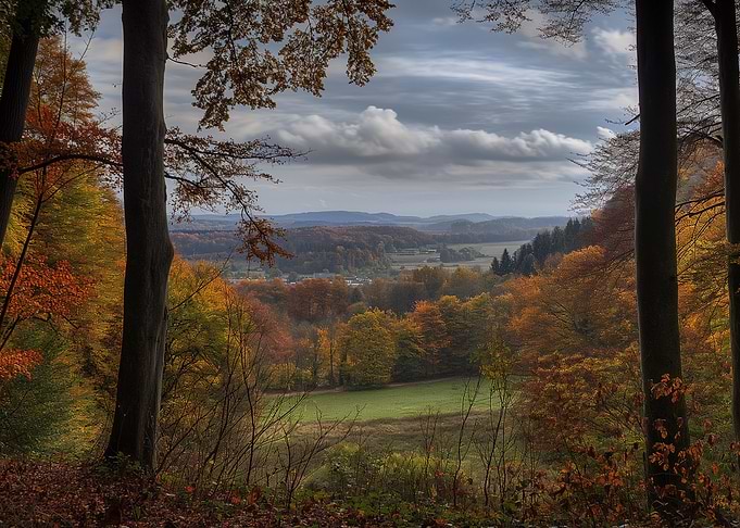 Bavaria Spring landscape