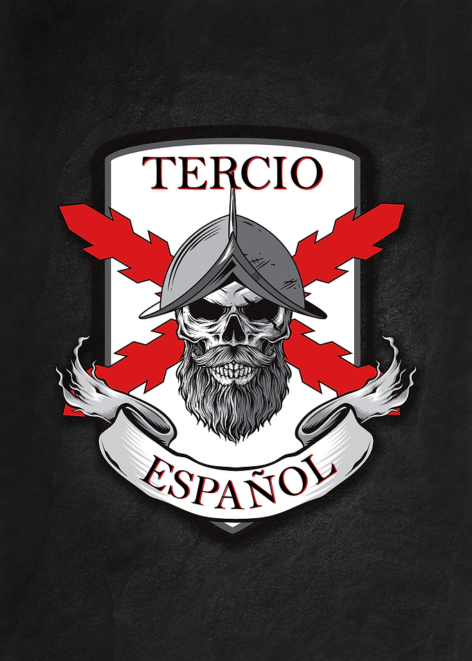 Spanish tercios burgundy