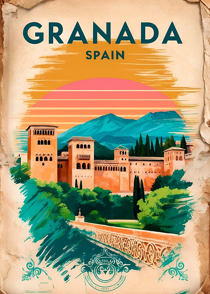 Granada Art Print