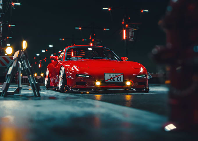 Mazda RX7 JDM cars