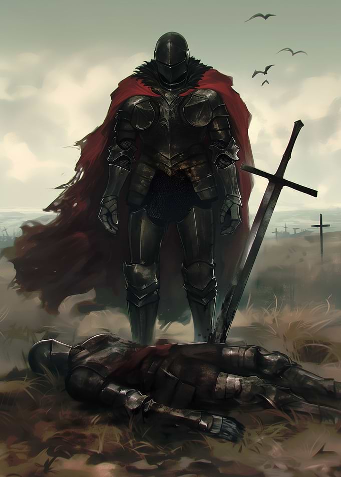 Knight After Sword Fight