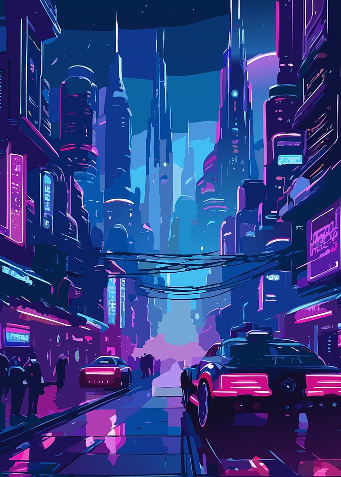 Cyberpunk Cityscape