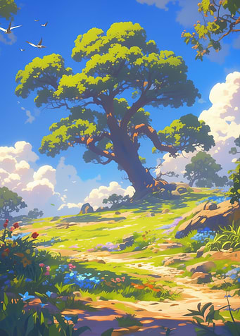Majestic Tree Landscape