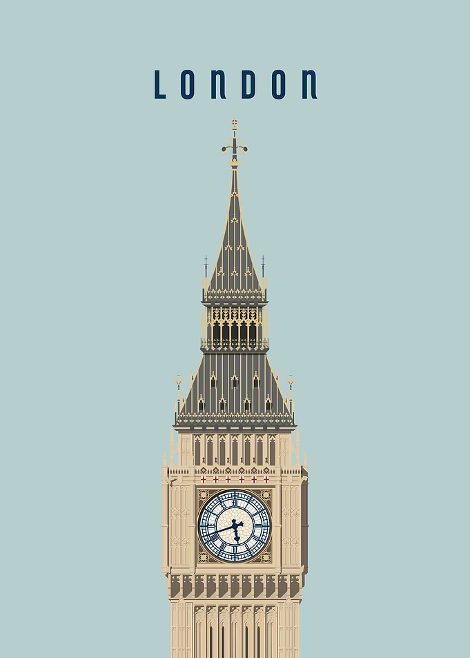 London Travel Poster
