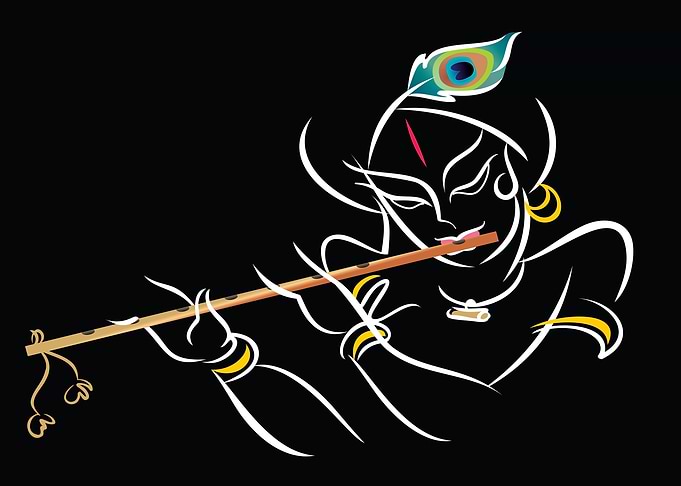Krishna Graphic