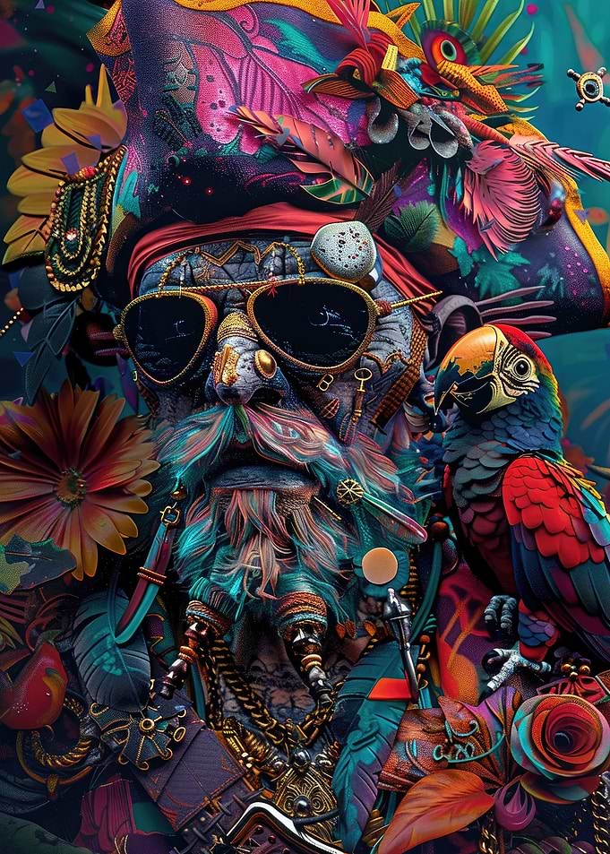 Psychedelic Pirate