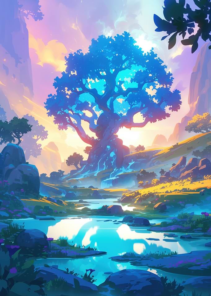 Tree of Origin Landscape