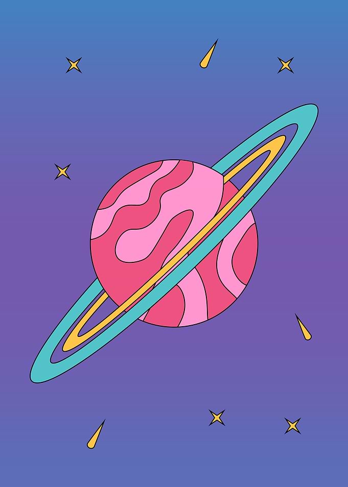 Pink Saturn