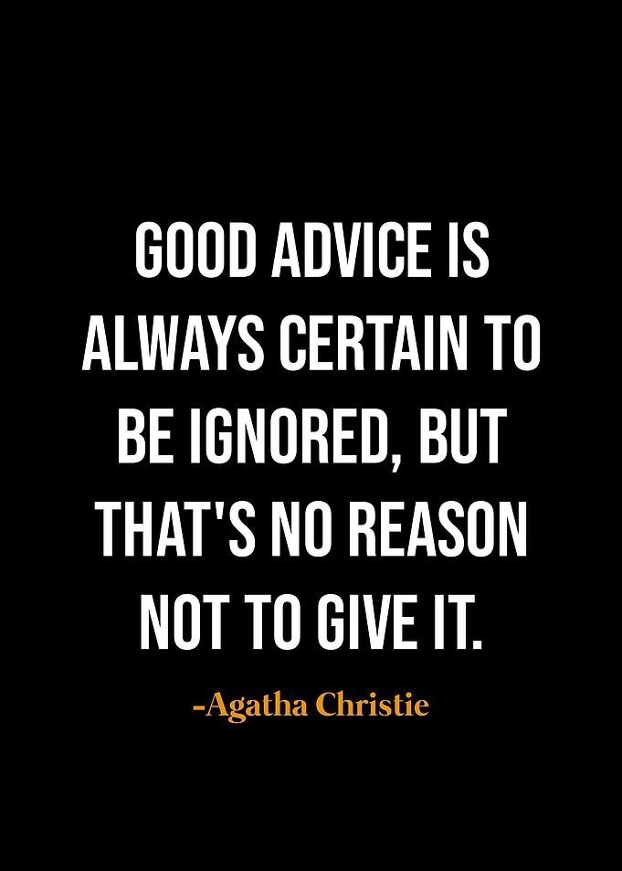 Agatha Christie quotes
