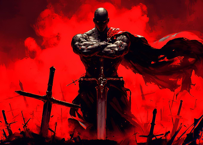 Punch Vampire Blood Knight