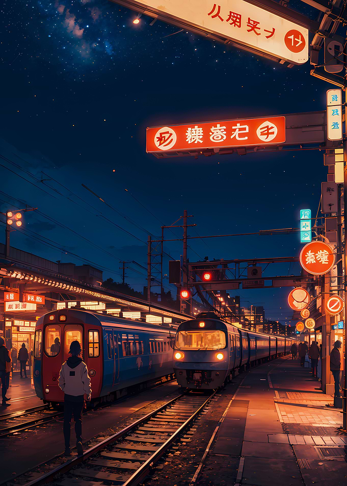 night train station