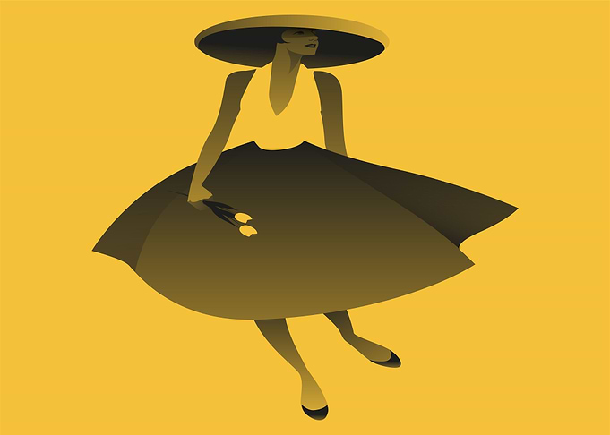 Salsa Retro Female Artwork