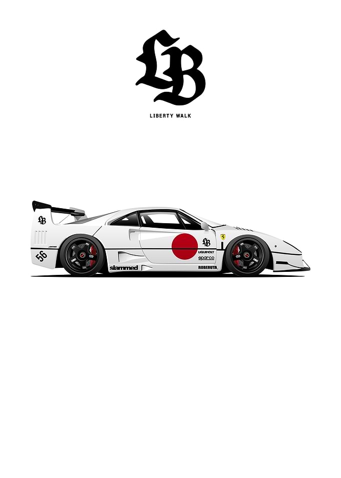 Liberty Walk Ferrari F40
