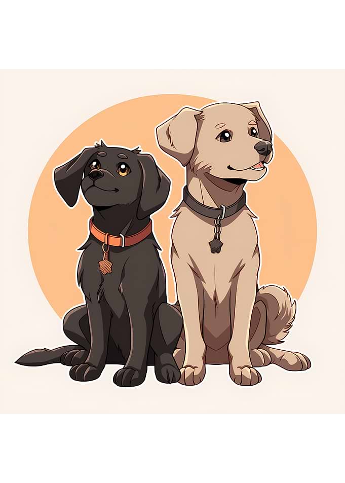 the dogs is cuteness