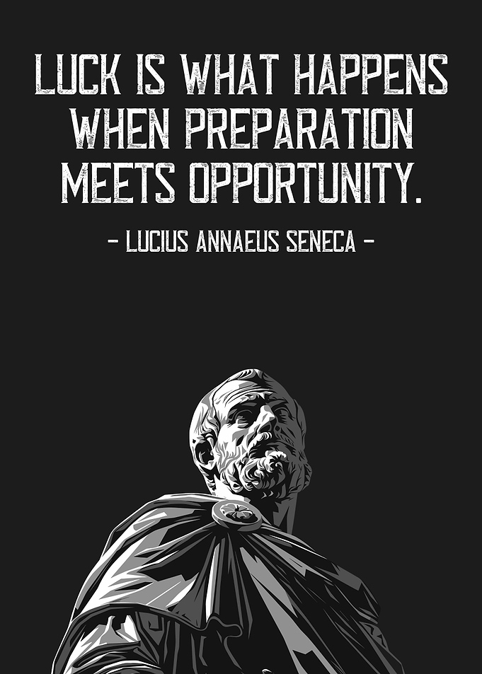 Seneca Quote on Luck