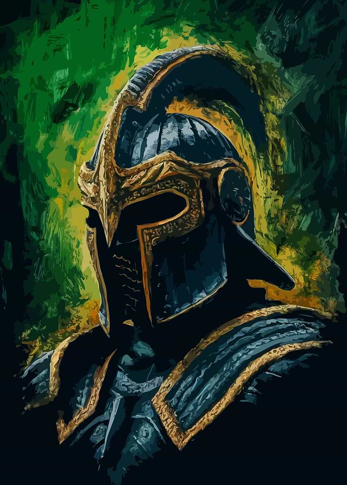 Knight Spartan Helmet