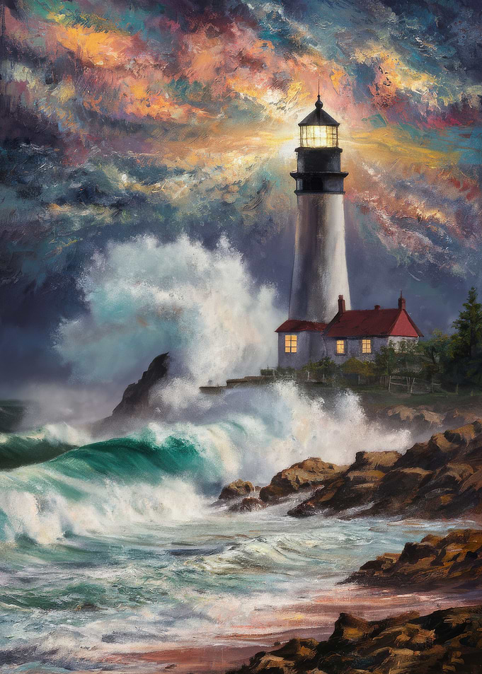 Lighthouse Painting