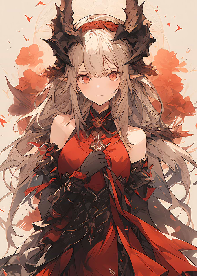 Girl x Dragon