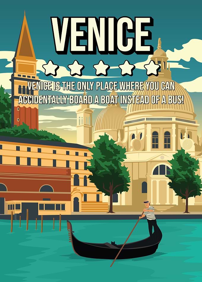 Funny Venice 5 Star Review