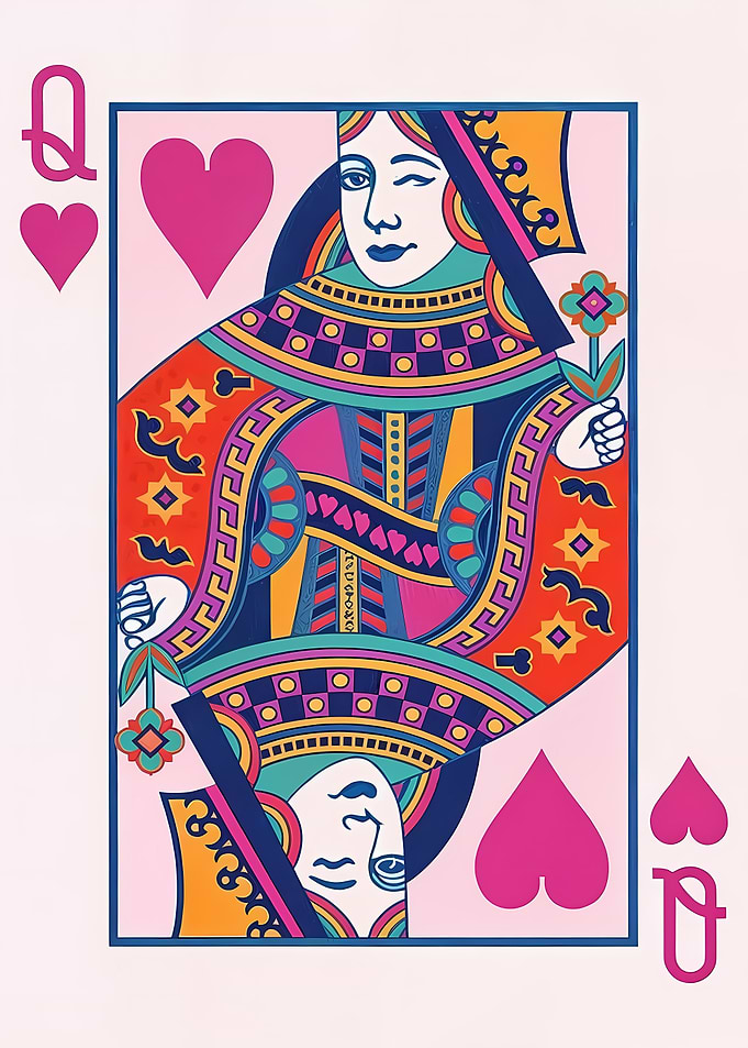 queen of hearts card