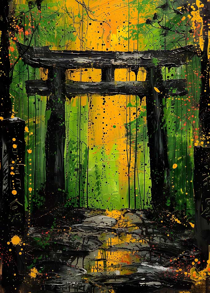 Torii Gate Green Poison