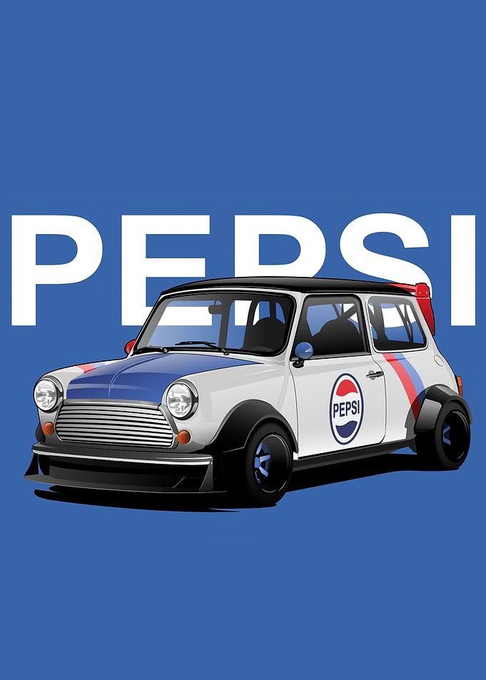 mini cooper x pepsi