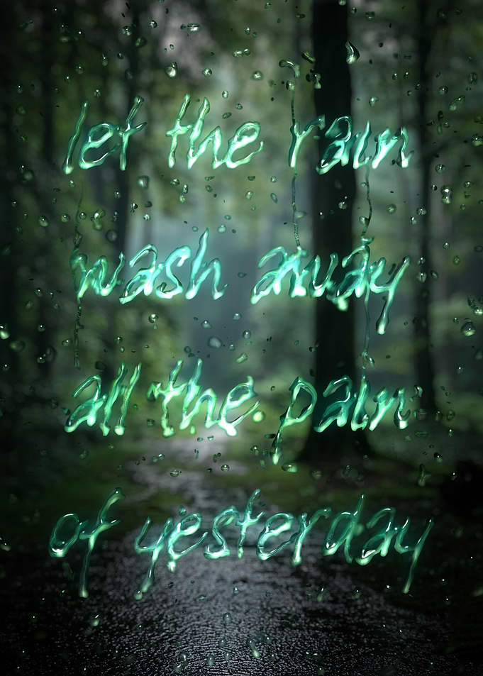 Let the rain wash away