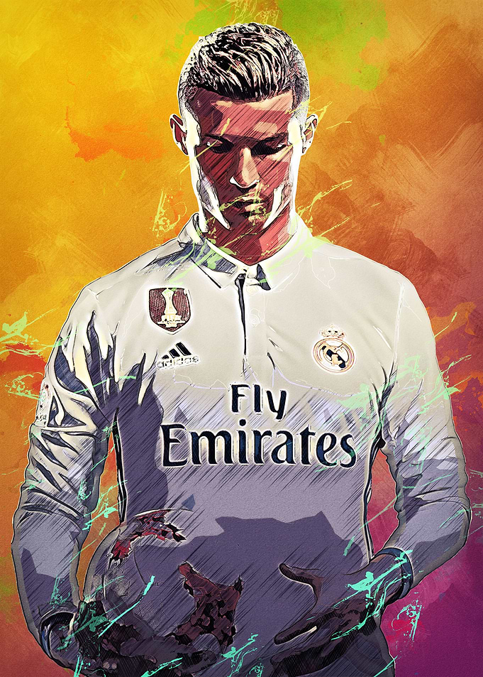 Ronaldo legend concept