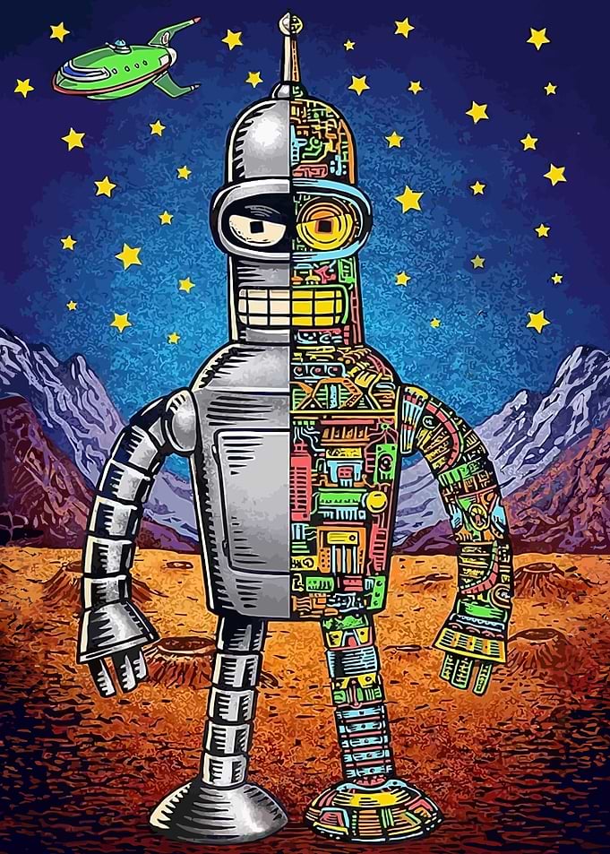 Futurama Funny Robot