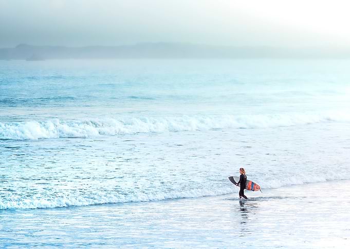 Surfin Blue Mood