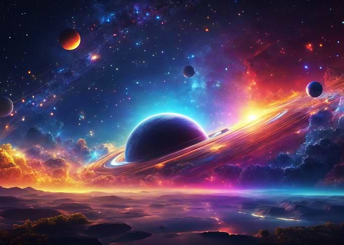 Cosmic Space Planet