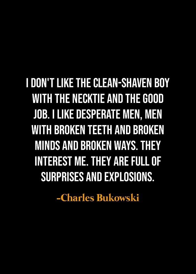 Charles Bukowski quotes