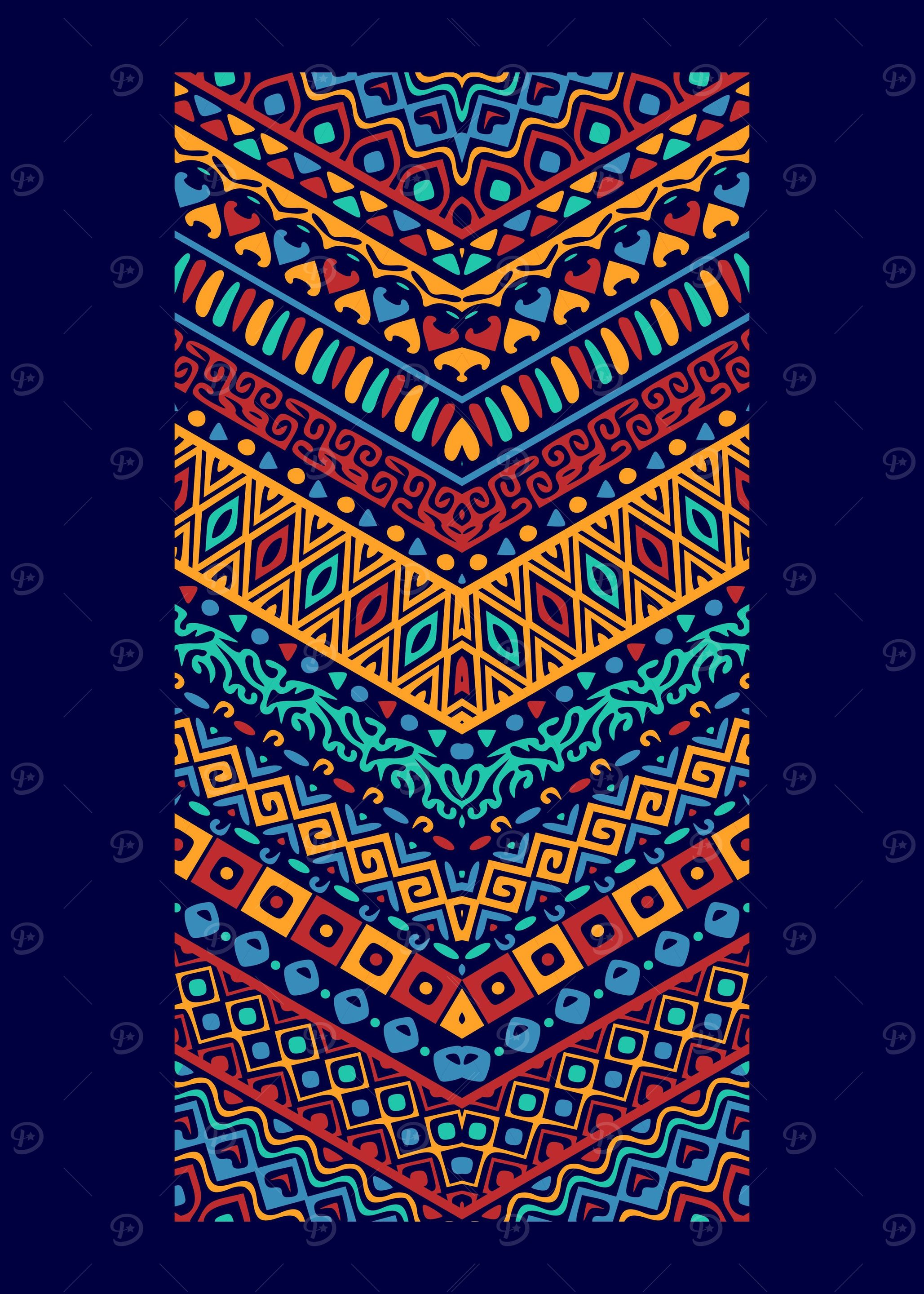 Vibrant African Print