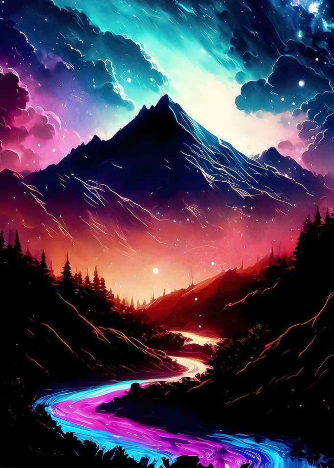 shades of mountain