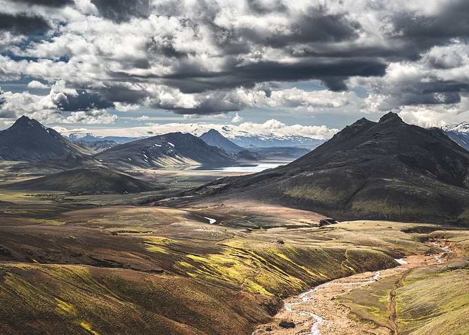 Iceland Landscape Panorama