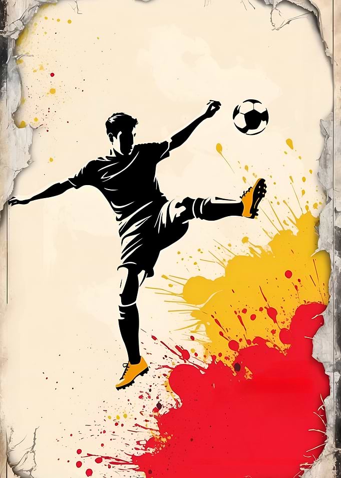 Football Color Splash