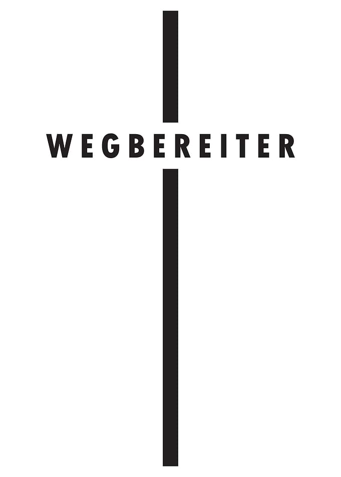 Christian cross Wegbereite
