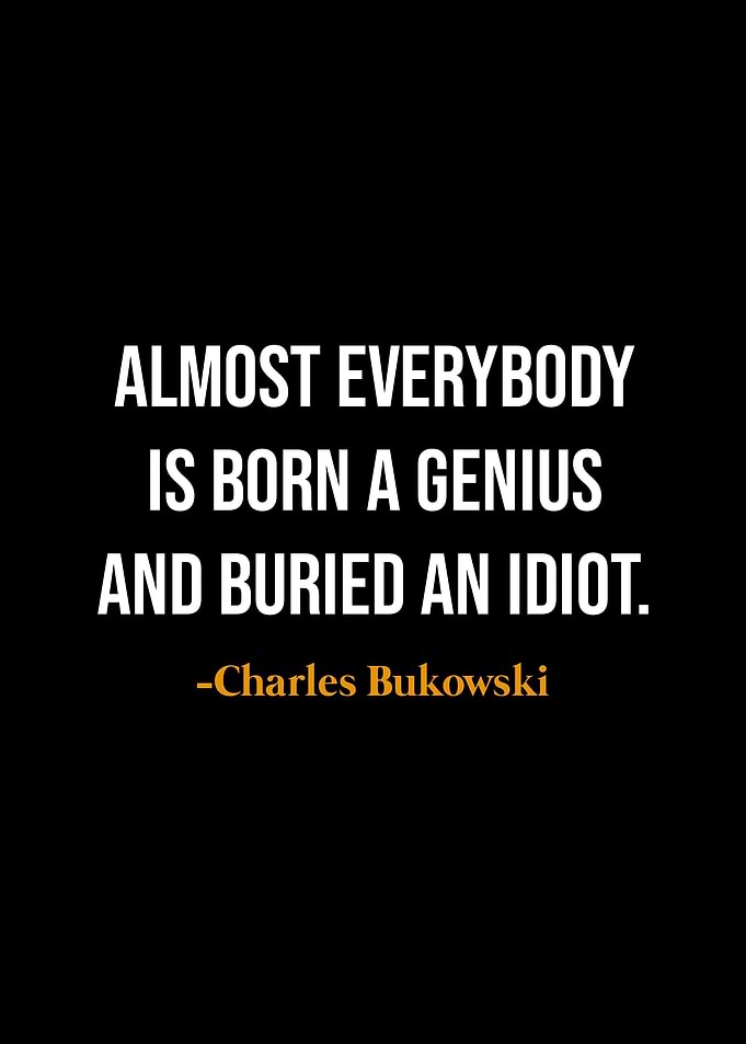 Charles Bukowski quotes