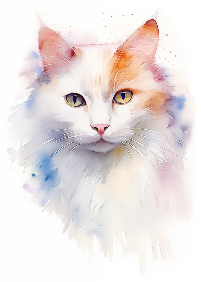 Turkish van cat