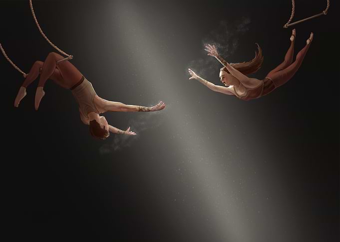 flying trapeze suspense